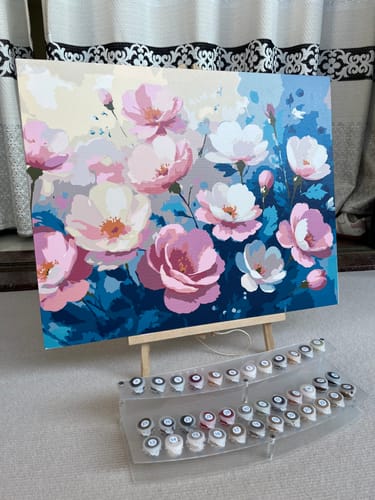 Customer photo review of Beautiful Watercolor Floral