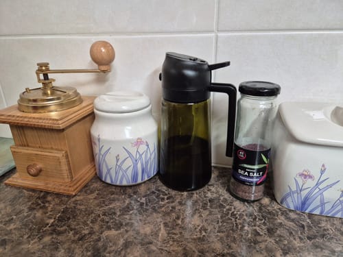 Customer photo review of 2 in 1 Oil Dispenser