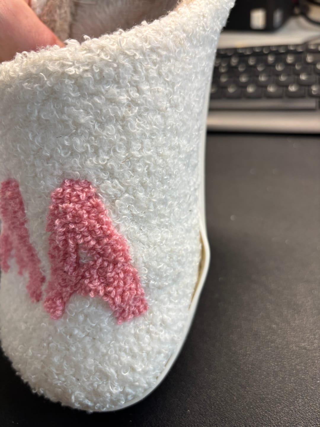 Customer photo review of Mom Essential Slippers
