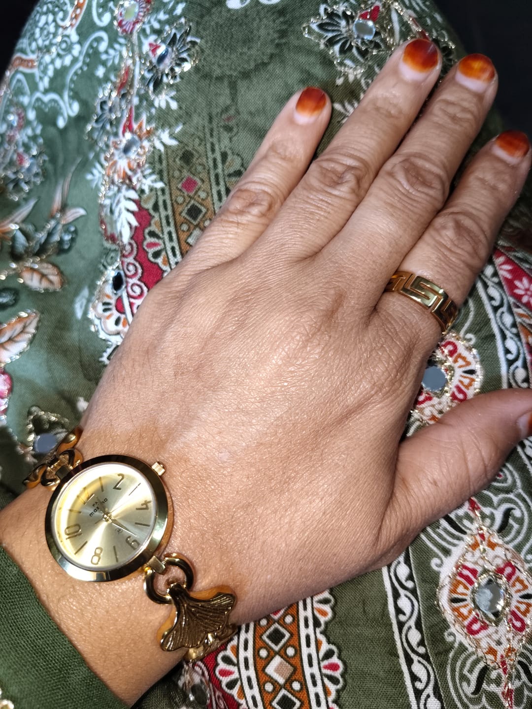 Customer photo review of Womens Style Gold Ring