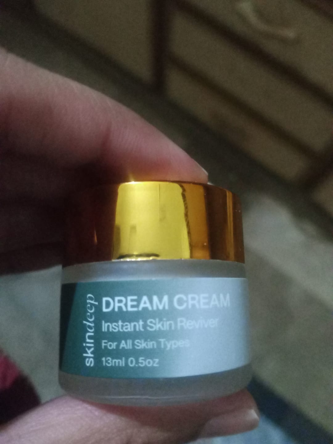 Customer photo review of DREAM CREAM - Instant Skin Reviver