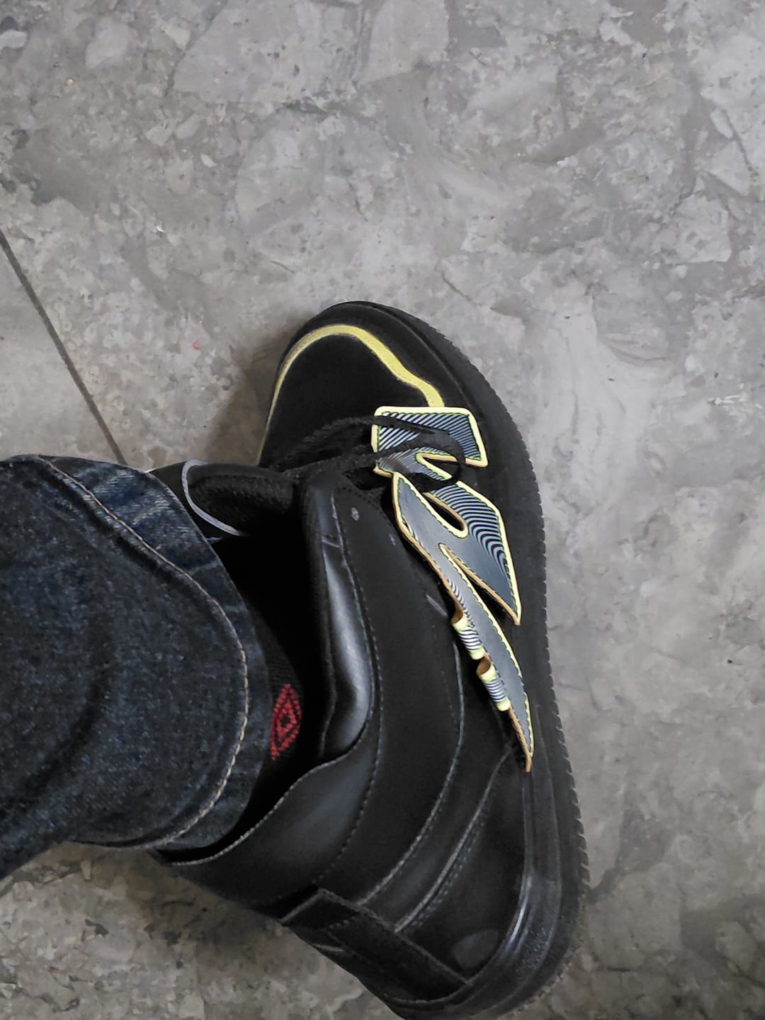 Customer photo review of Bacca Bucci High-Top PATCH-PLAY Men's Sneakers