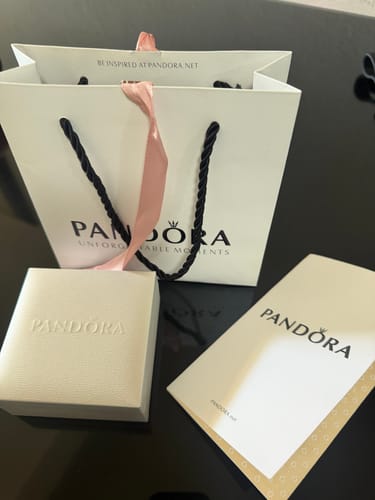 Customer photo review of PULSERA PANDORA BROCHE CANDADO CORAZON + KIT DE REGALO