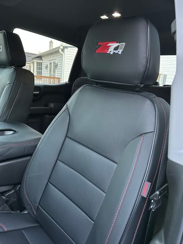 Customer photo review of Initials or Logo Embroidery