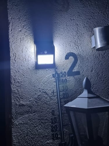 Customer photo review of Solar‑Außenlicht | wetterfest & stromfrei