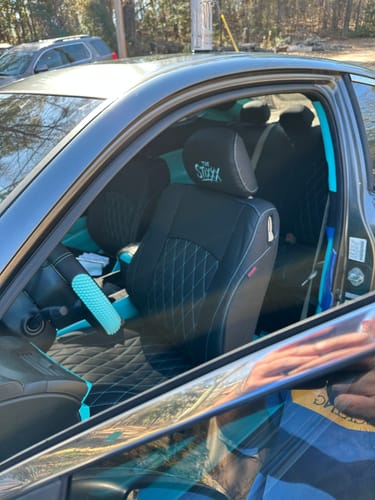 Customer photo review of Premium Custom-Fit Seat Covers