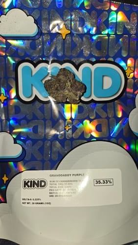 Customer photo review of Granddaddy Purple - 28 Grams - Indica