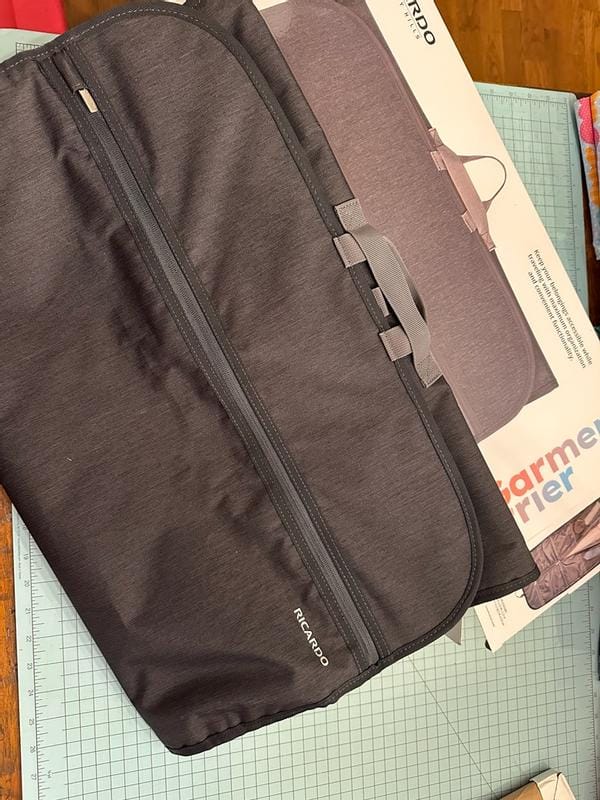 Customer photo review of Drop-in Garment Carrier
