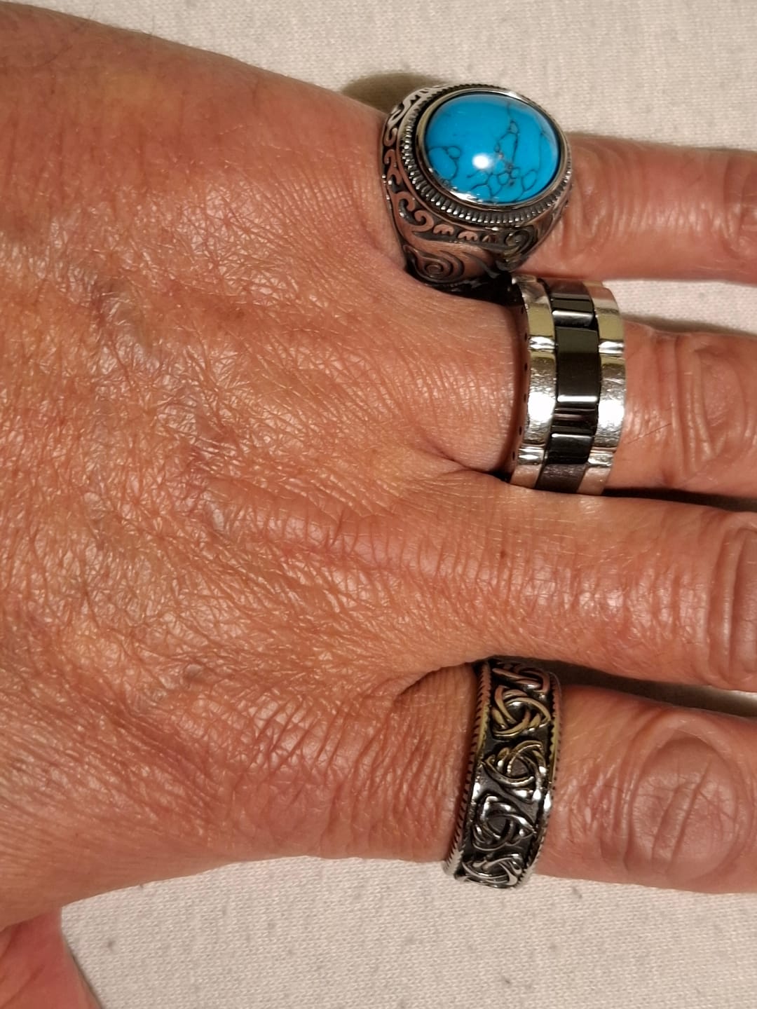Customer photo review of BLUE EYES.