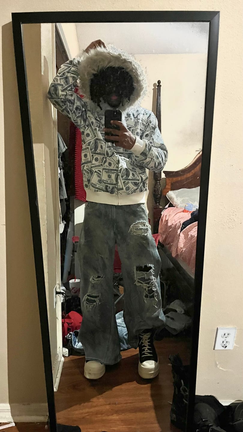 Customer photo review of C.R.E.A.M. Hoodie