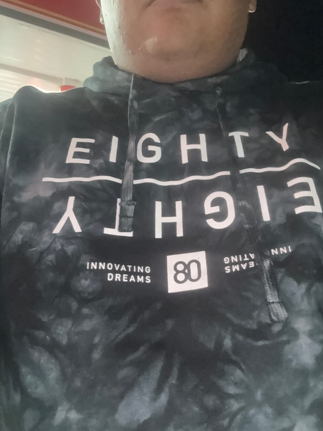 Customer photo review of 80Eighty® TieDye Mirror Hoodie