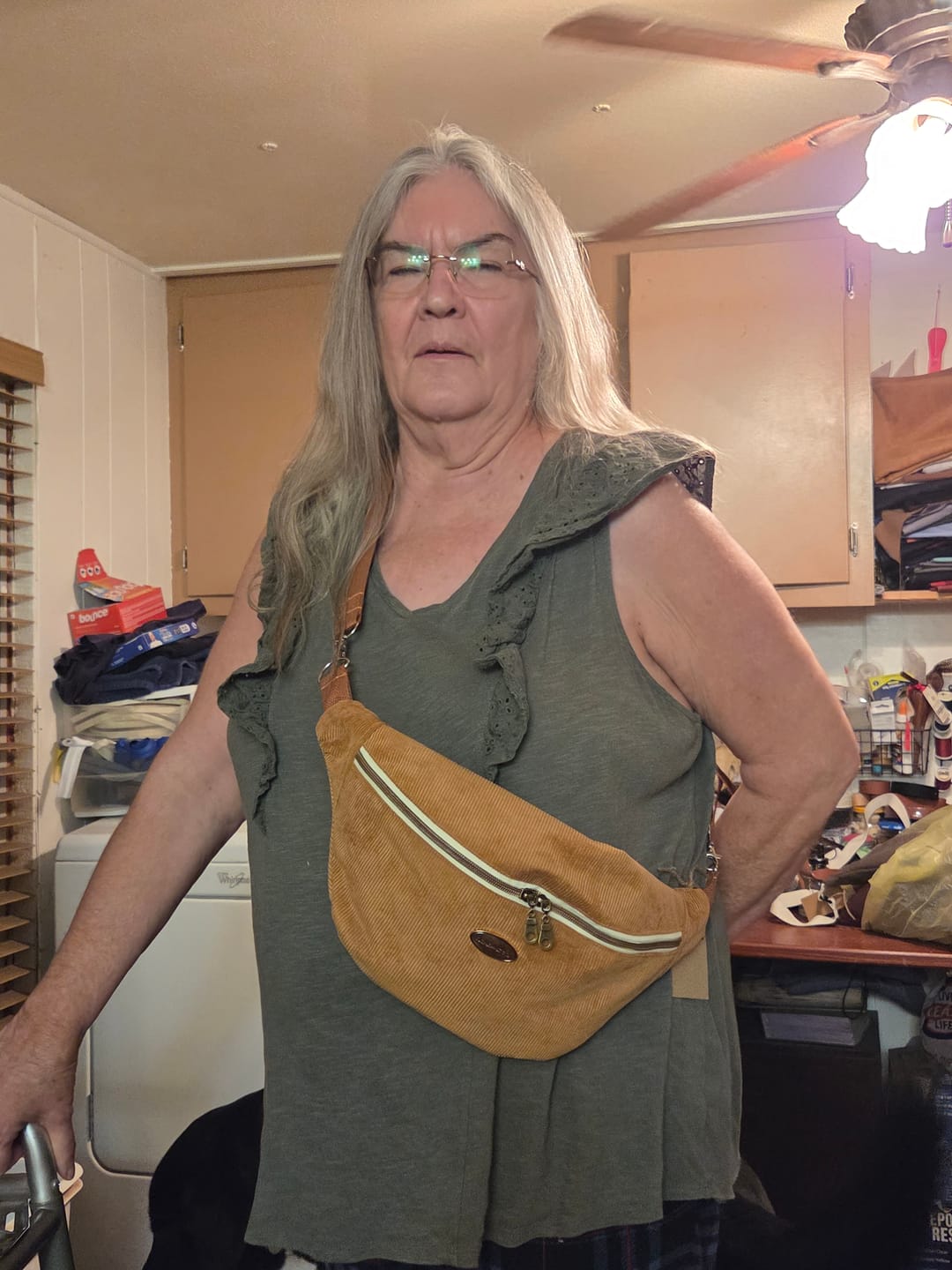 Customer photo review of Large and small Baileigh bag pattern