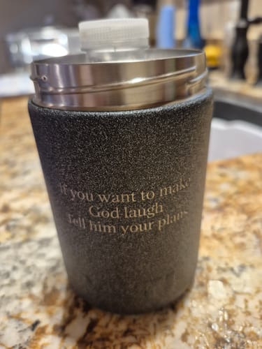 Customer photo review of Colster Seasonal Can Holder | 12 oz
