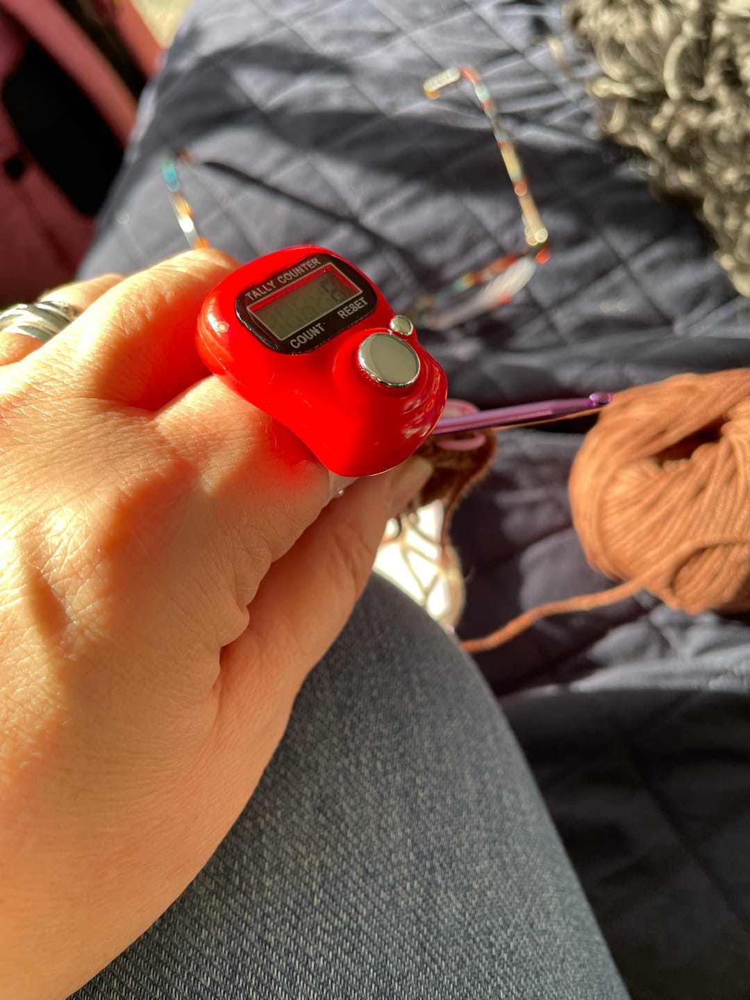 Customer photo review of Digital Row Counter