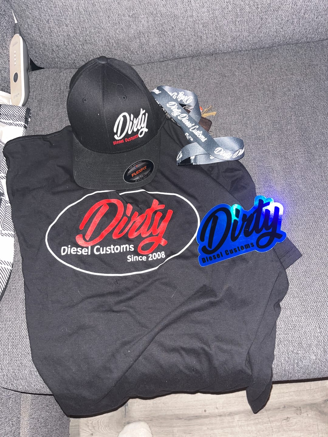 Customer photo review of Dirty Diesel Mystery Box