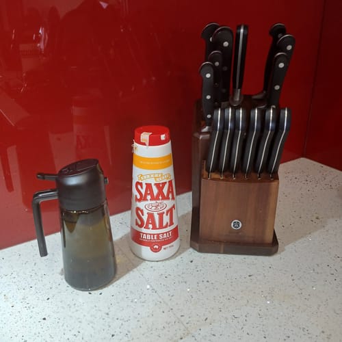 Customer photo review of 2 in 1 Oil Dispenser