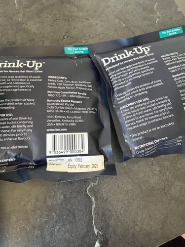 Customer photo review of KER Drink Up 80g Sachet