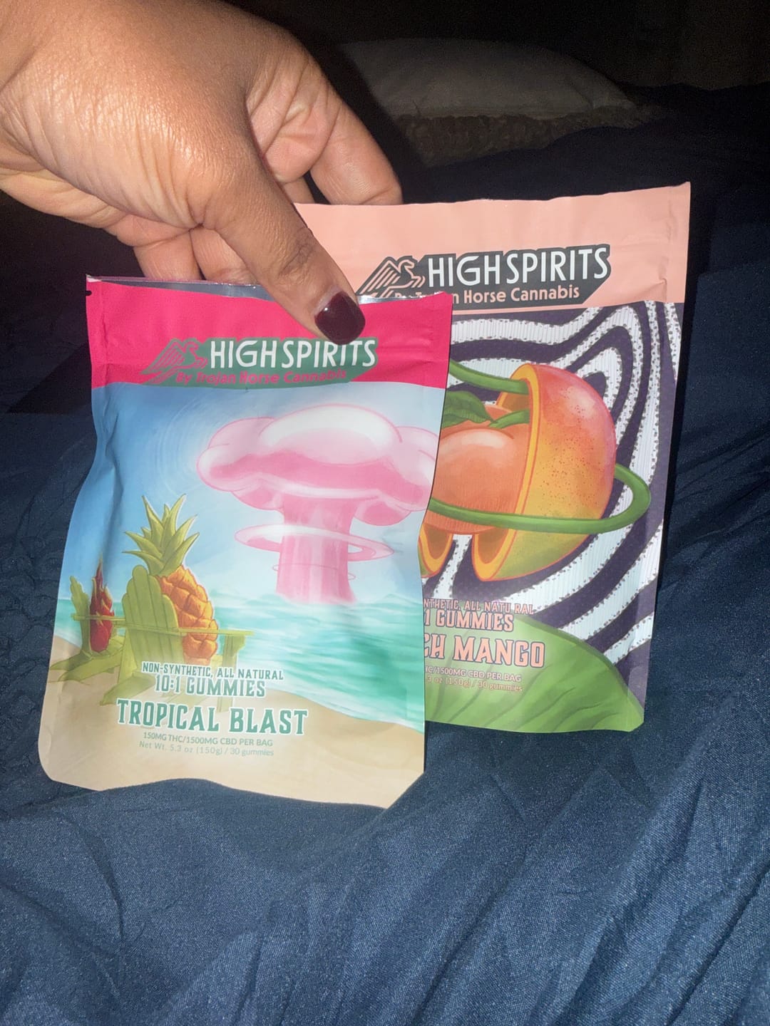 Customer photo review of Tropical Blast Gummies 10:1 5mg