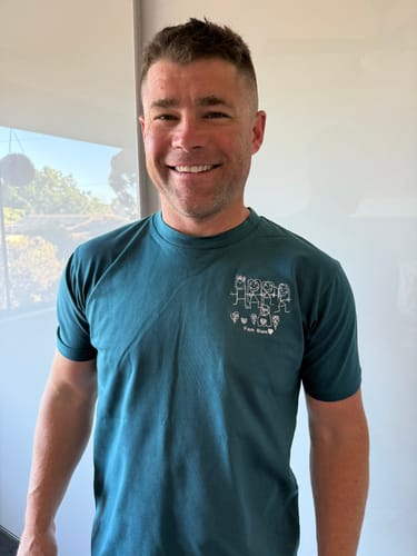 Customer photo review of CUSTOM Men's Kid's Drawing T-shirt