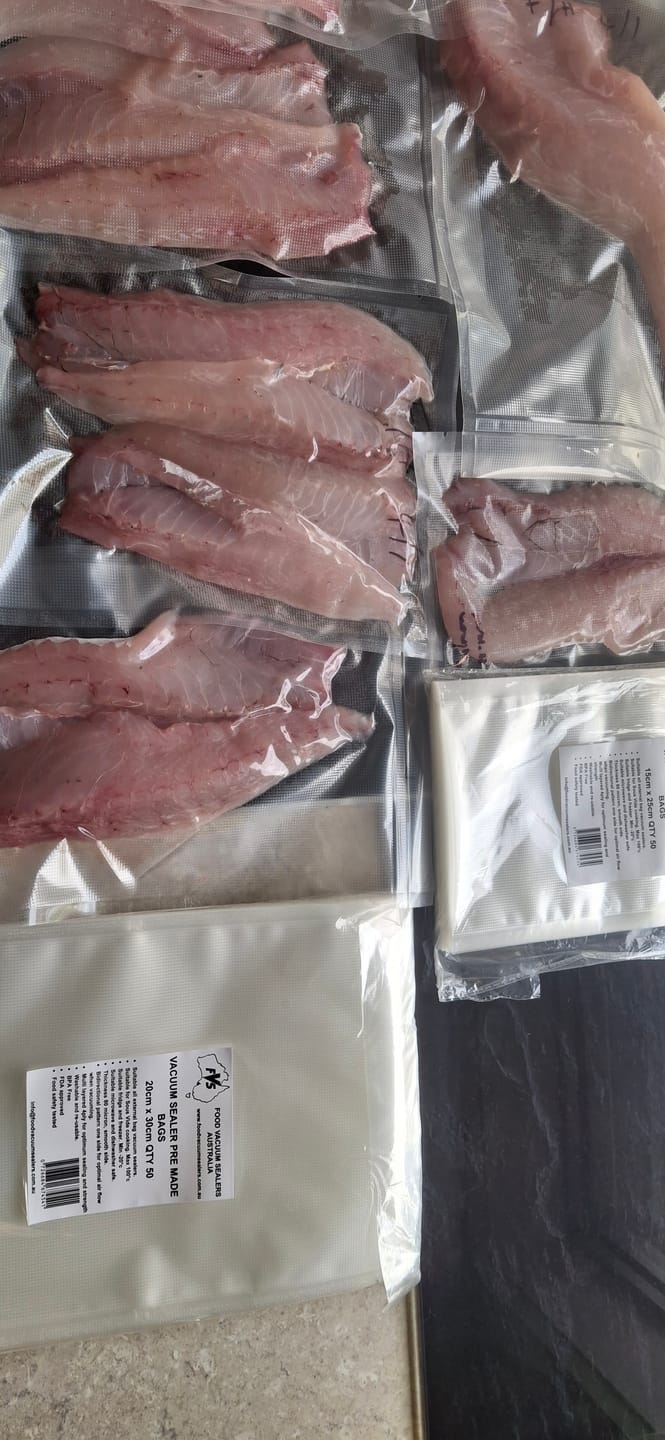 Customer photo review of Food Vacuum Sealer Bags