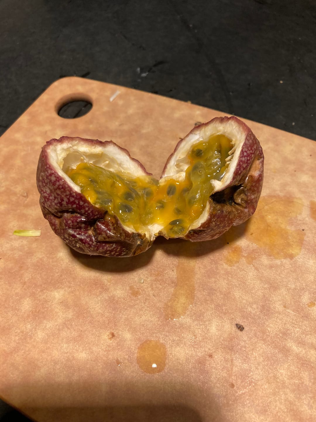 Customer photo review of Purple/Pink Passionfruit (Lilikoi)
