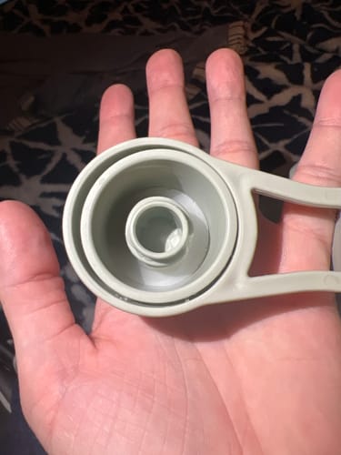 Customer photo review of 4L Titan Bottle (135 oz)