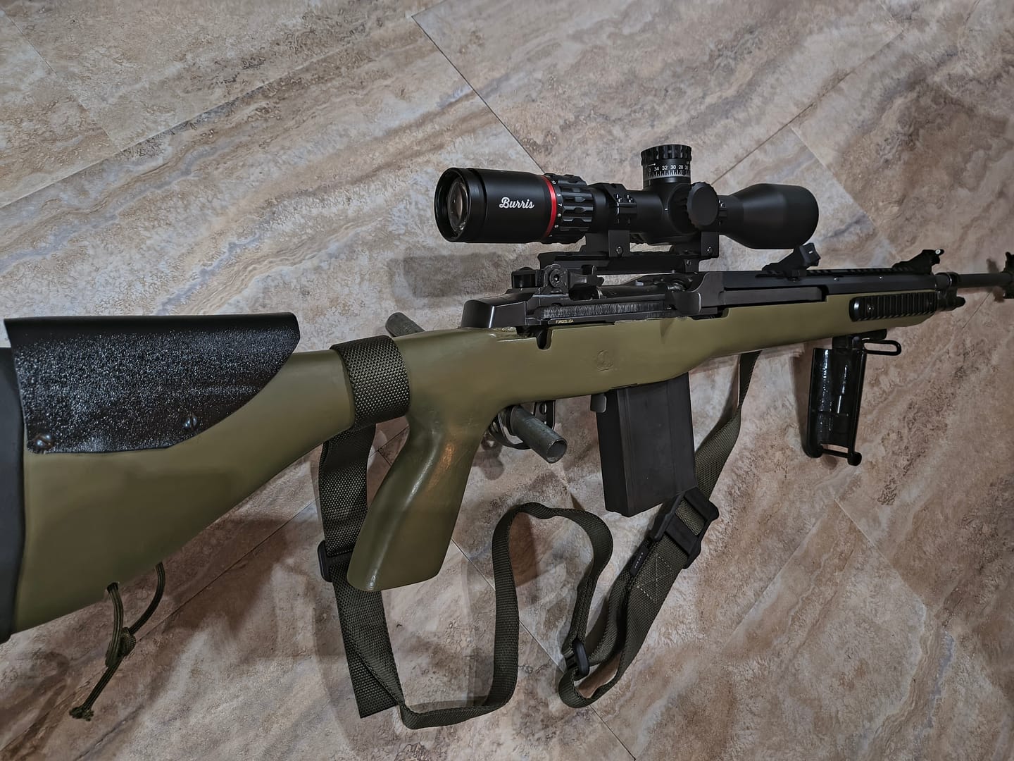 Customer photo review of M1A / M14 / M305 NDT Scope Mount Low-profile and Elevation Adjustable