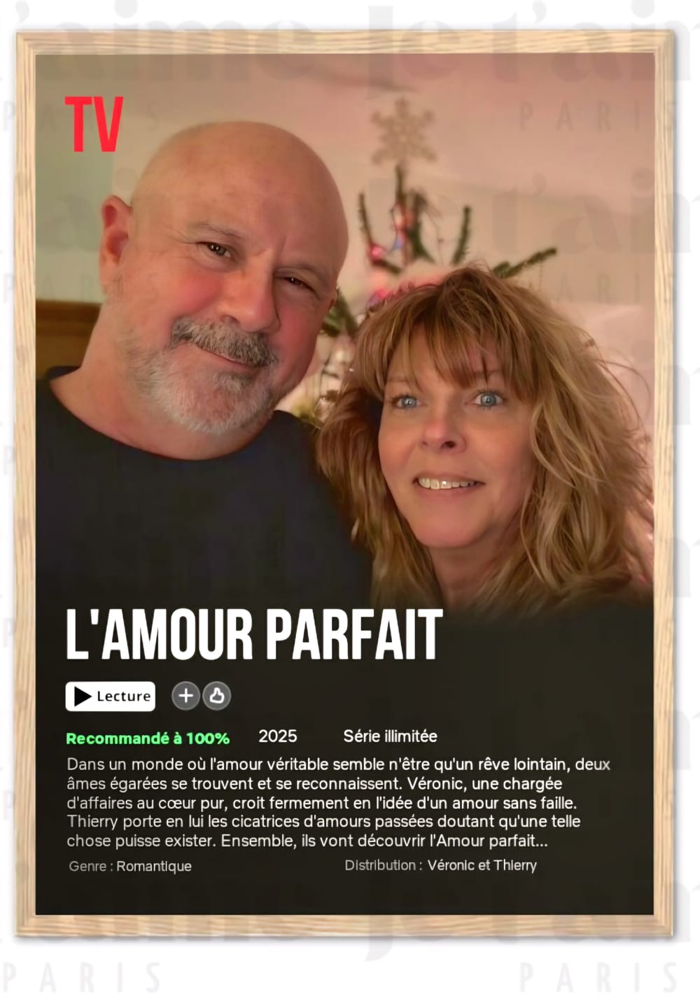 Customer photo review of Notre Propre Film - Affiche personnalisée