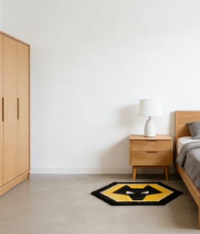 Customer photo review of Wolves FC® Logo Rug