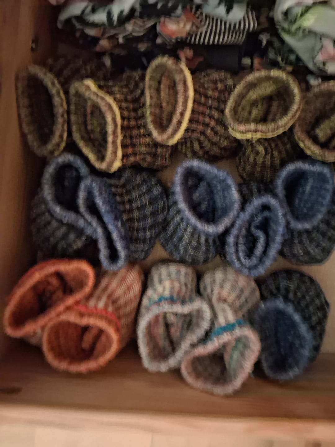 Customer photo review of Warme Winter-Bambussocken Multicolor 2er/4er Pack Unisex (35–46)