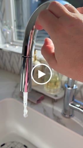 Customer video review of Imperium Touch Control Dual Function Pull Out Spout Kitchen Faucet