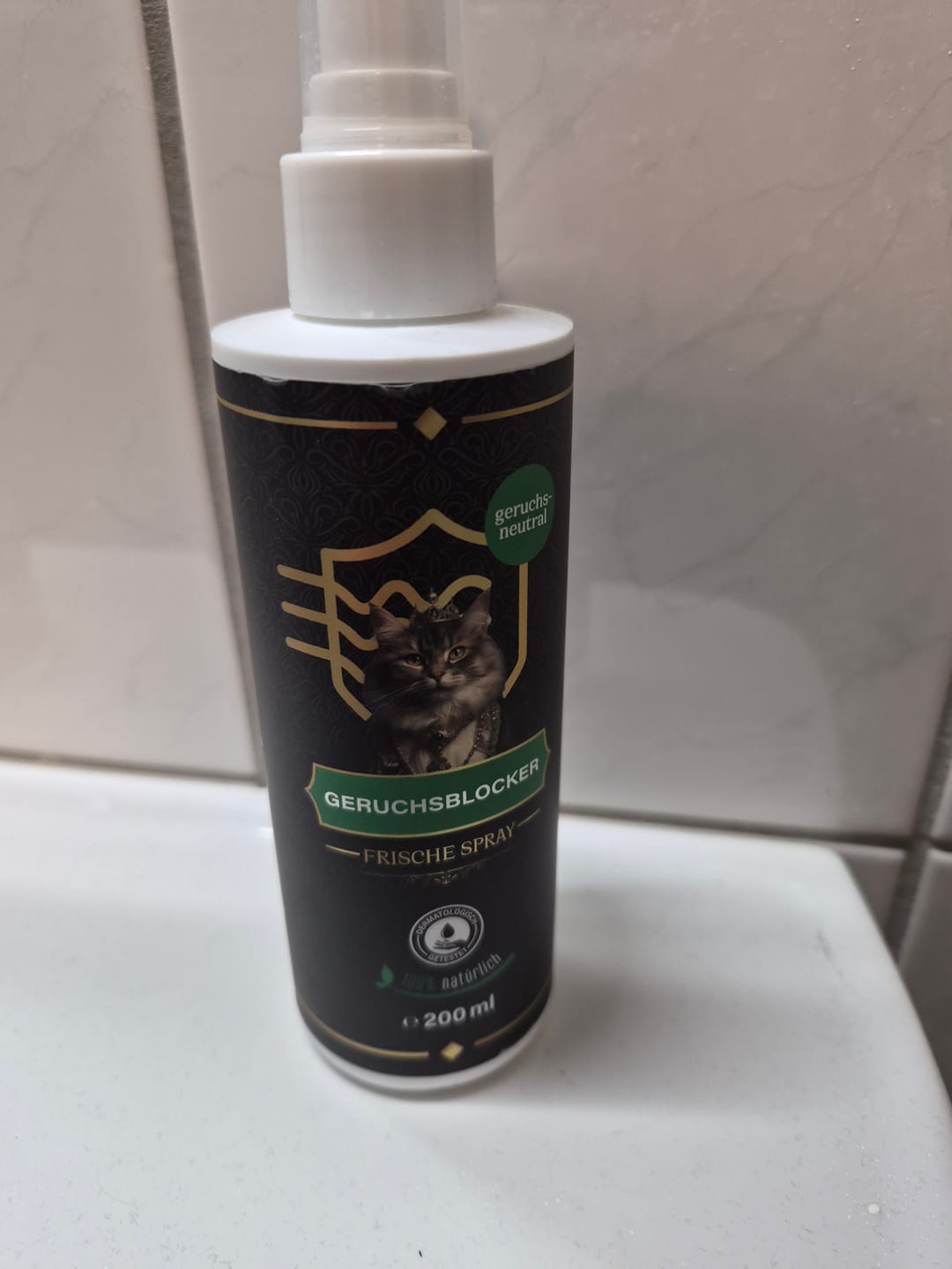 Customer photo review of Katzen Zahnpaste