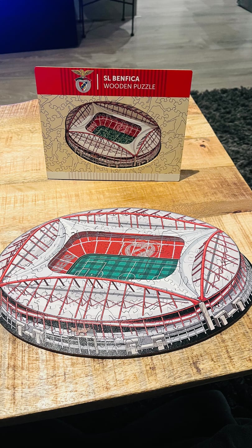 Customer photo review of Estadio do SL Benfica® - Wooden Puzzle