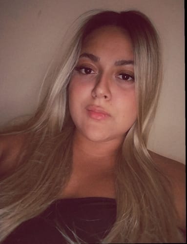 Customer photo review of Lace Front Sonia Tela HD Loira Luzes - Repartição Livre 13x6