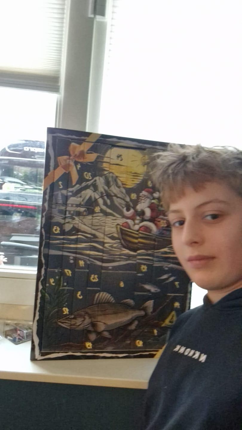 Customer photo review of Advent calendar