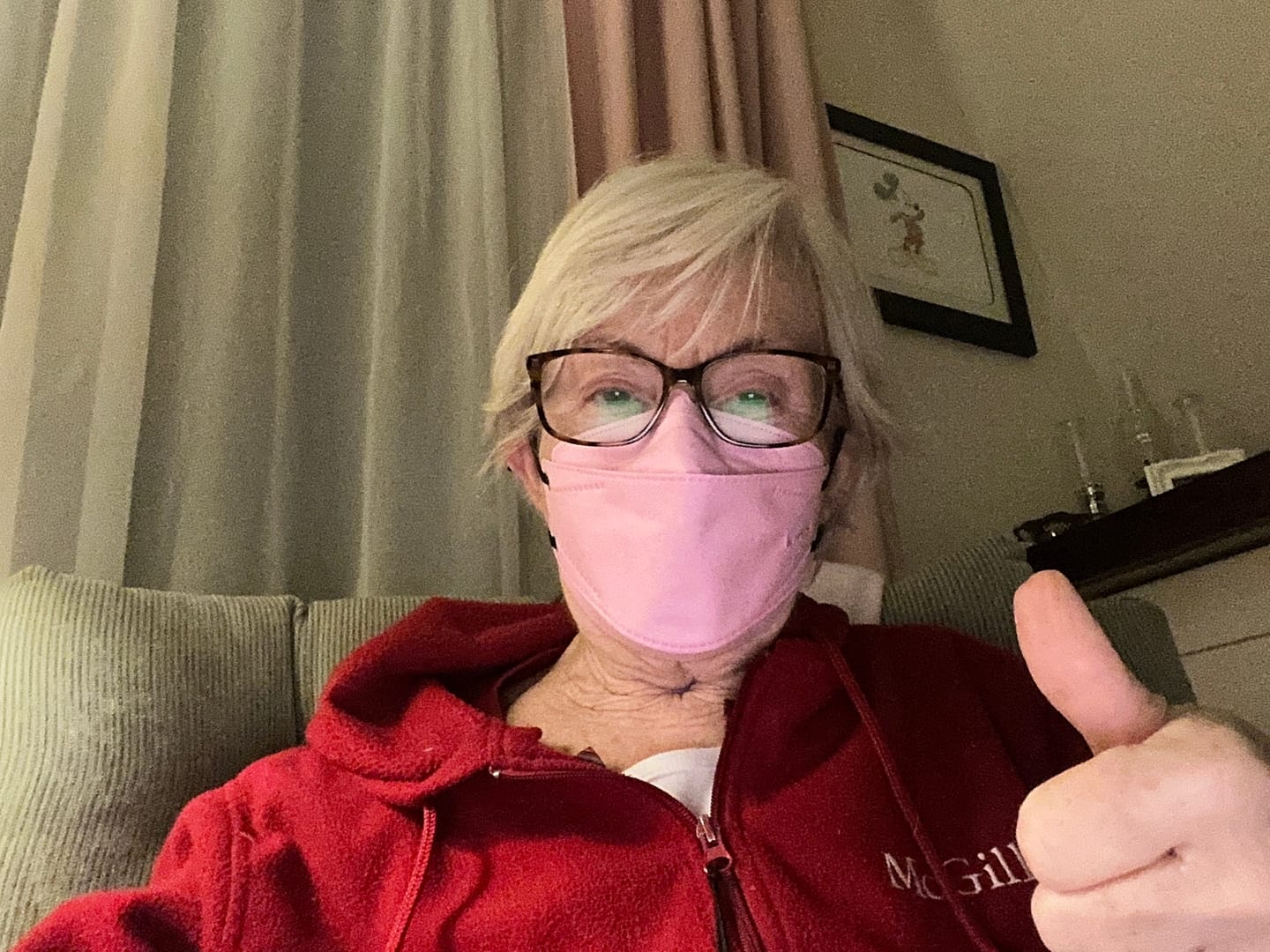 Customer photo review of Kind KN95 Respirator Mask - Colour Series