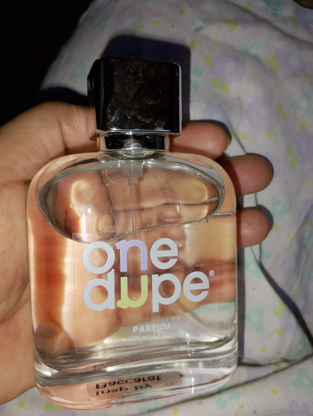 Customer photo review of Perfume inspirado en Baccarat Rouge 540