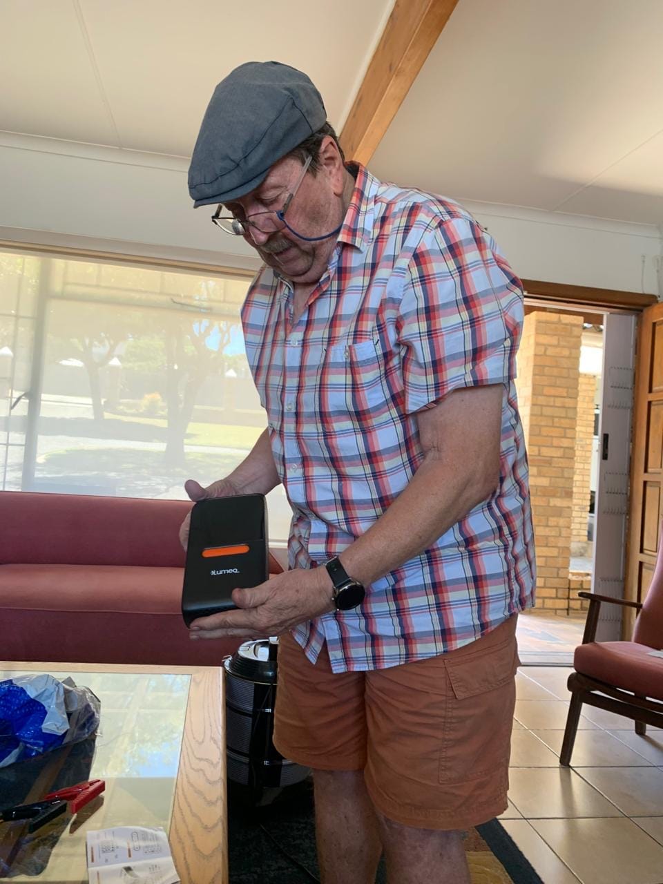 Customer photo review of Lumeo Pro Smart Pump Xtreme - With Jump Starter