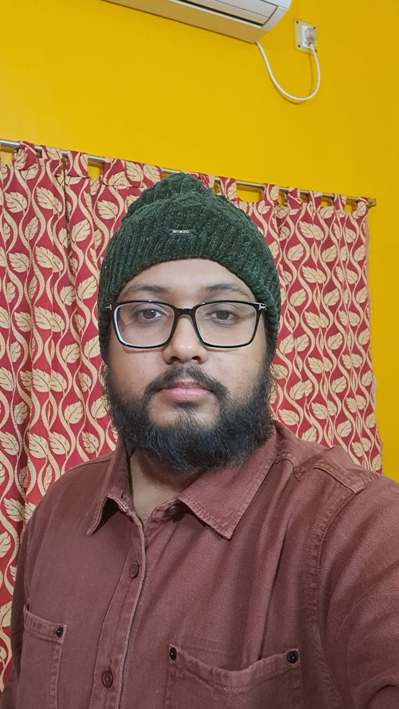 Customer photo review of Brown Textured Cotton Overshirt