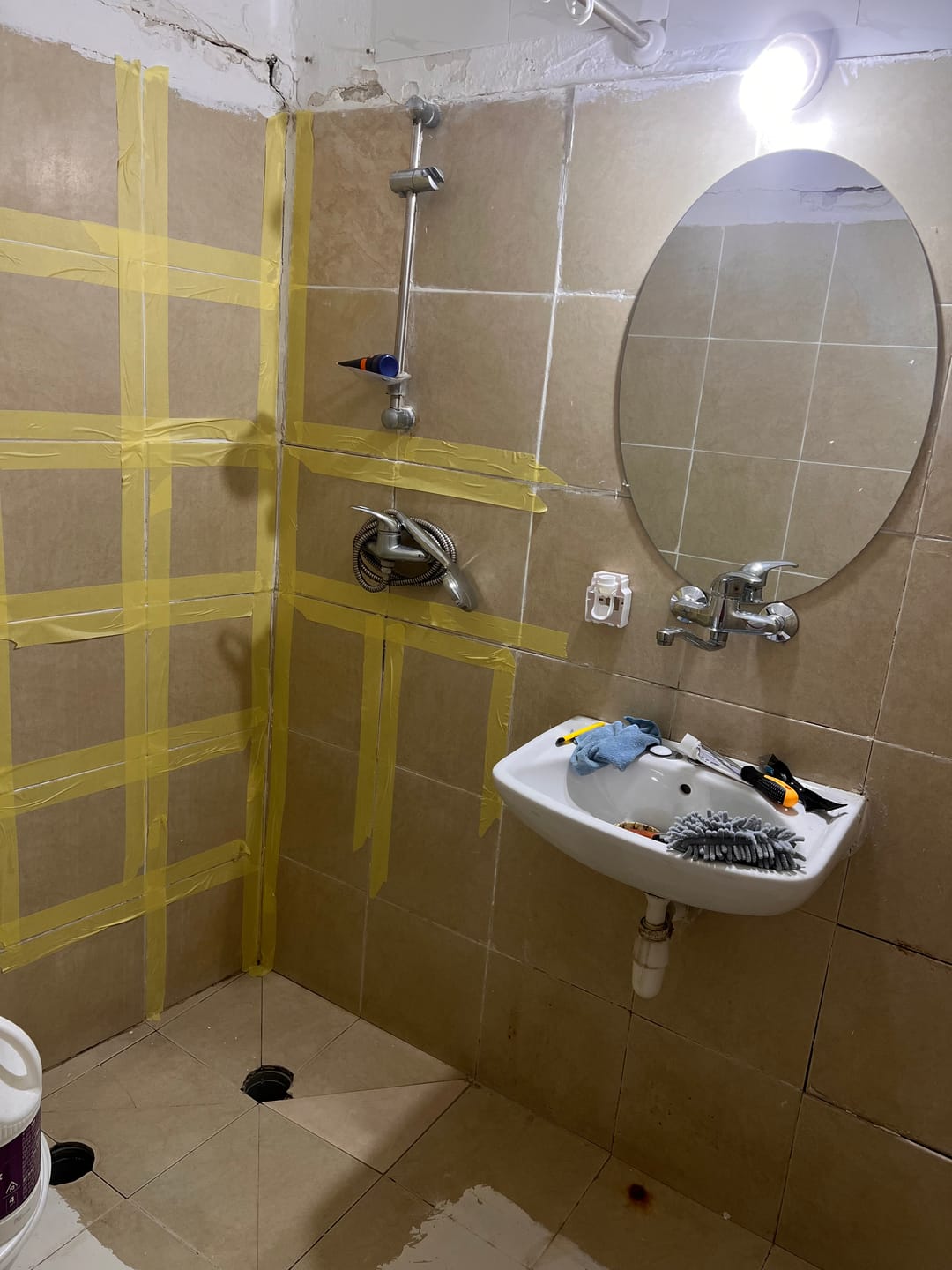 Customer photo review of סילר לצבע רצפות HOME - שלב 2