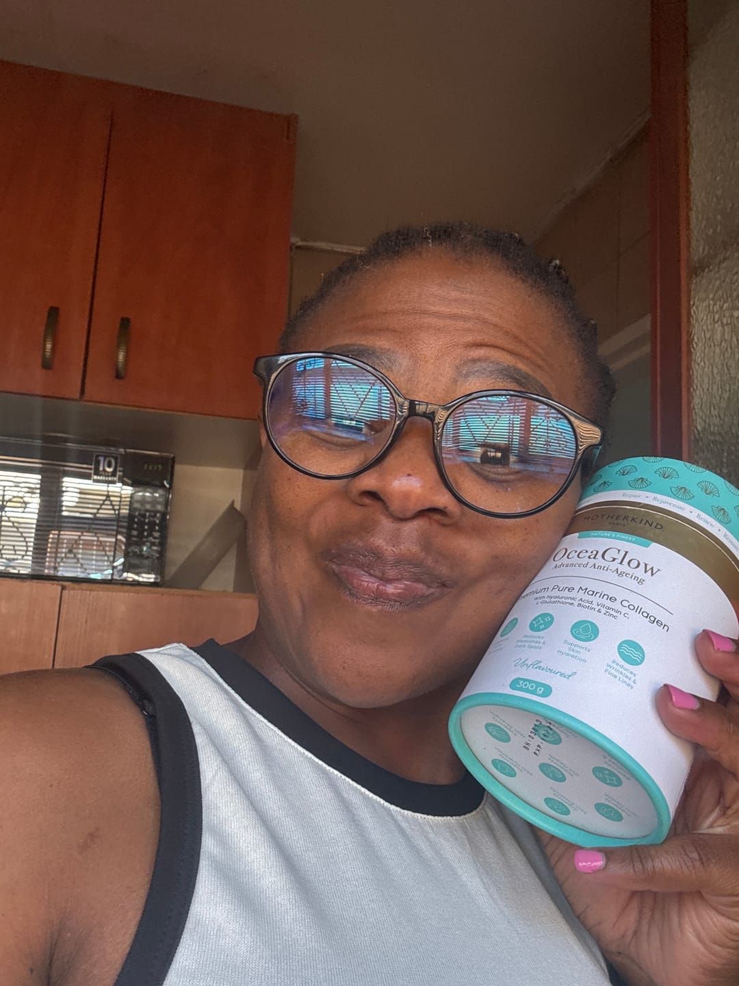 Customer photo review of OceaGlow Marine Collagen