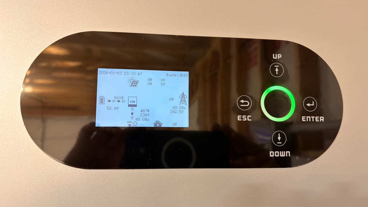 Customer photo review of EG4 12000XP Off-Grid Inverter V2 | 48V Split Phase | 24kW PV Input | 12kW Power Output