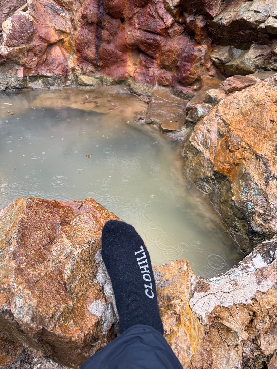 Customer photo review of Heavy Duty Alpaca Boot Socks丨Unisex