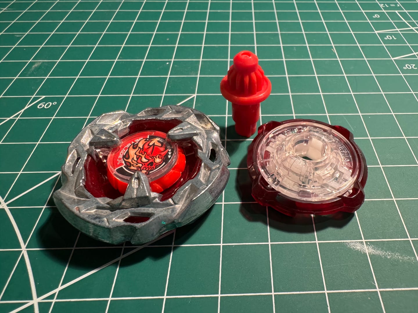 Customer photo review of BX-02 Hellsscythe 4-60T Beyblade X Starter (Canada)