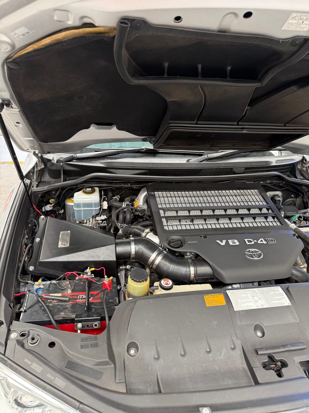 Customer photo review of Custom Air box to suit Toyota Landcruiser 200 Series VDJ Diesel LC200