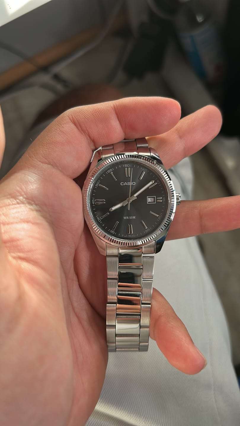 Customer photo review of Reloj Casio Análogo MTP-1302D-1A1V Negro 38,5mm