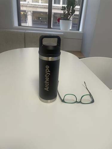 Customer photo review of Rambler | 18 oz Bottle