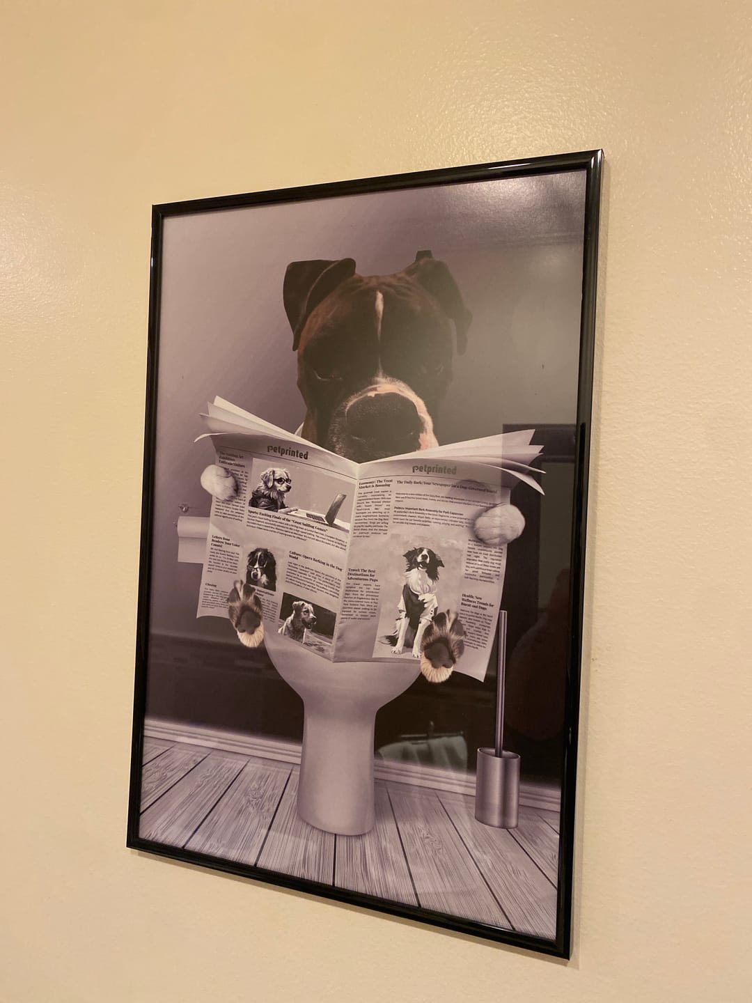 Customer photo review of Important meeting - Personalized Poster