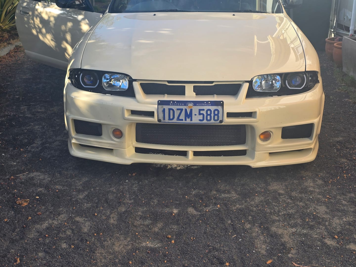 Customer photo review of Bi-LED 'Angry Eye' Headlight Retrofit DIY Kit
