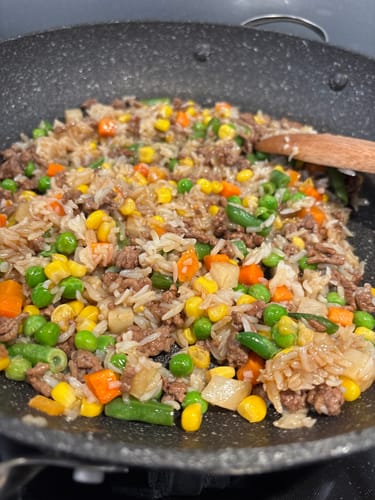 Customer photo review of Qetoe Low Carb Rice BULK VALUE 10 X TWIN PACKS